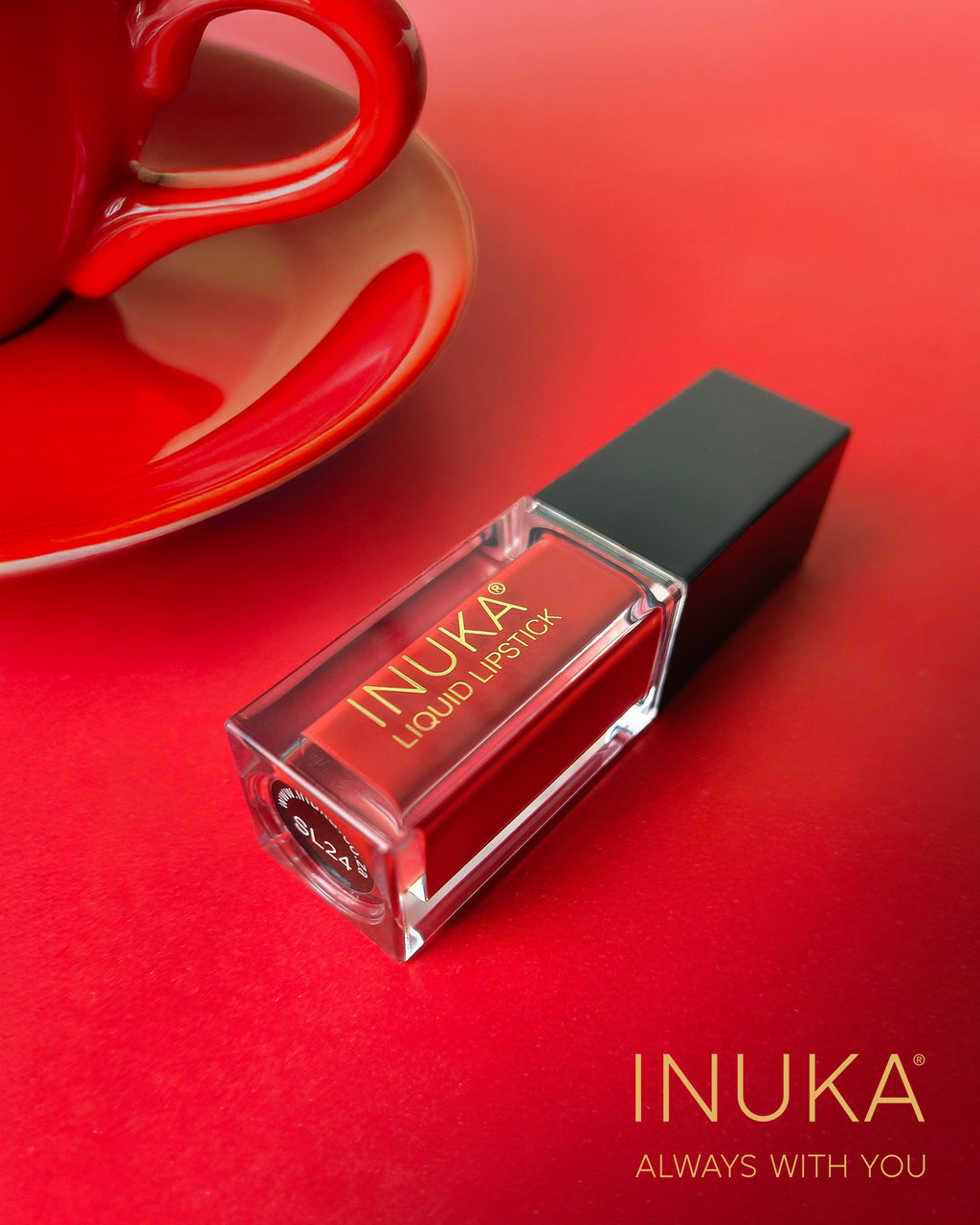 Inuka Liquid Lipstick Ruby Romance ML16