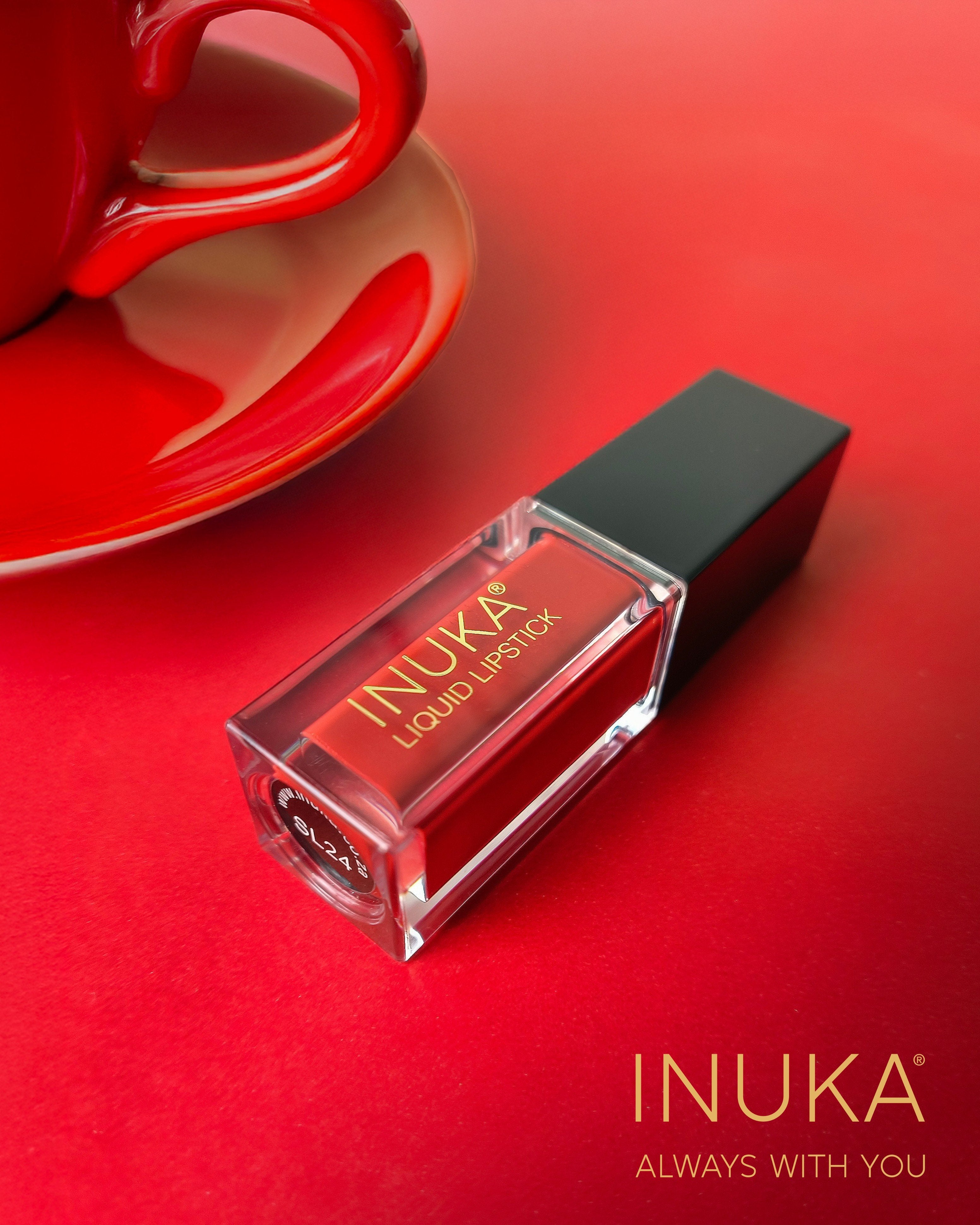 Inuka Liquid Lipstick Ruby Romance ML16